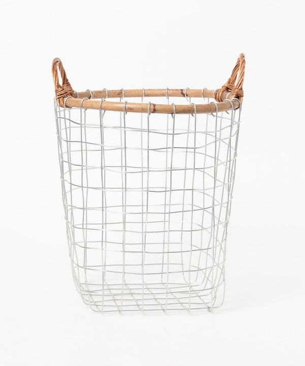 村口良@B印MARKET / PUEBCO RATTAN TOP WIRE BASKET Medium