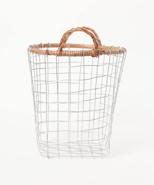村口良@B印MARKET / PUEBCO RATTAN TOP WIRE BASKET Medium