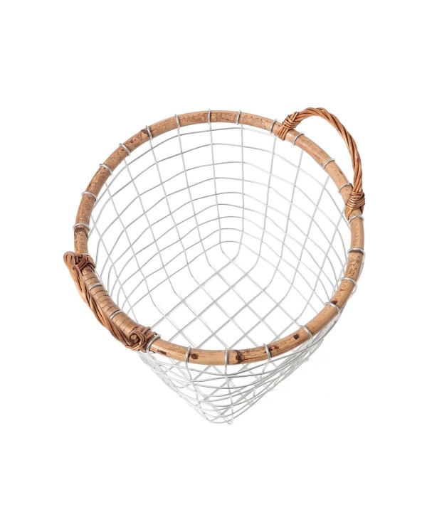 村口良@B印MARKET / PUEBCO RATTAN TOP WIRE BASKET Medium