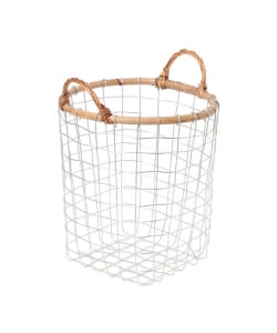 村口良@B印MARKET / PUEBCO RATTAN TOP WIRE BASKET Medium