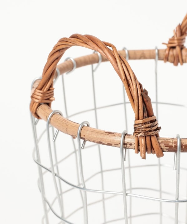 	村口良@B印MARKET / PUEBCO RATTAN TOP WIRE BASKET Small