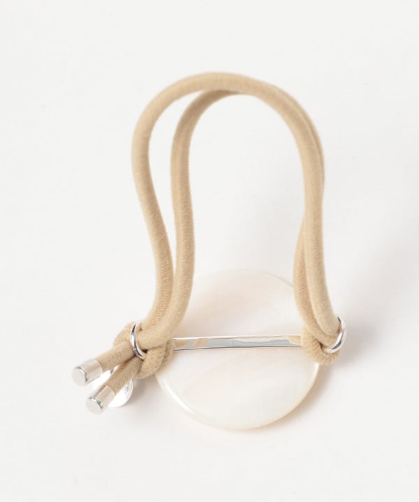 上田志帆＠B印MARKET / serial number hair tie natural stone①