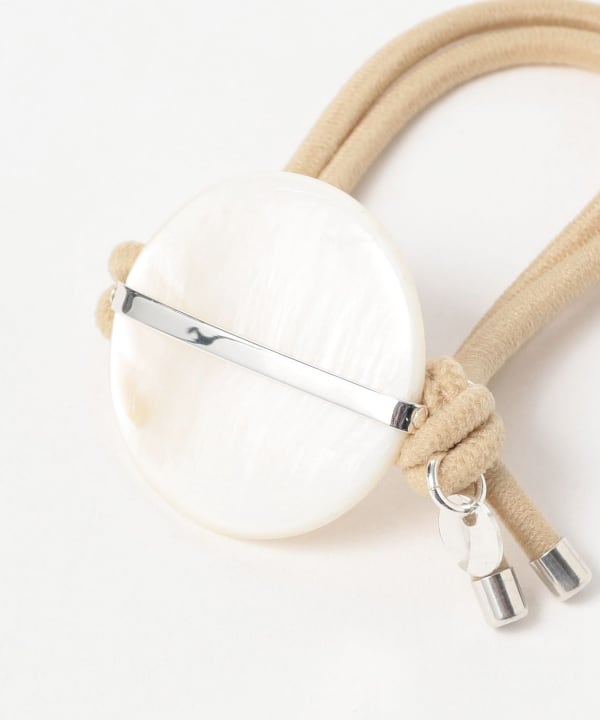 上田志帆＠B印MARKET / serial number hair tie natural stone①