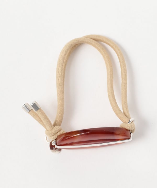 上田志帆＠B印MARKET / serial number hair tie natural stone②