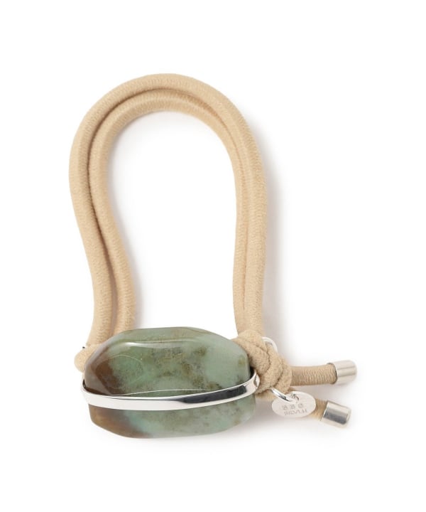 上田志帆＠B印MARKET / serial number hair tie natural stone③