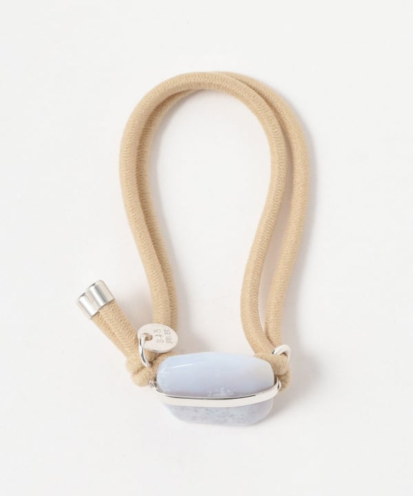 上田志帆＠B印MARKET / serial number hair tie natural stone④