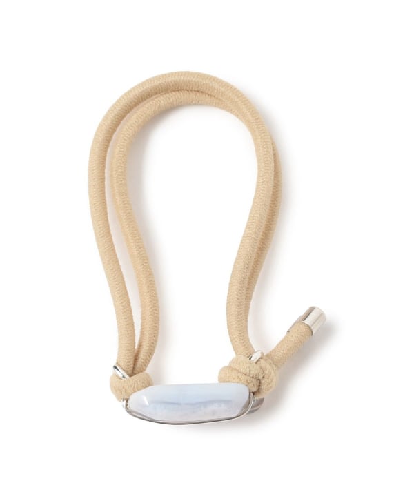 上田志帆＠B印MARKET / serial number hair tie natural stone④