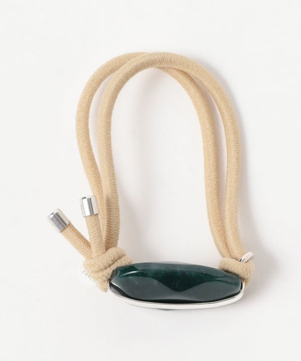 上田志帆＠B印MARKET / serial number hair tie natural stone⑤