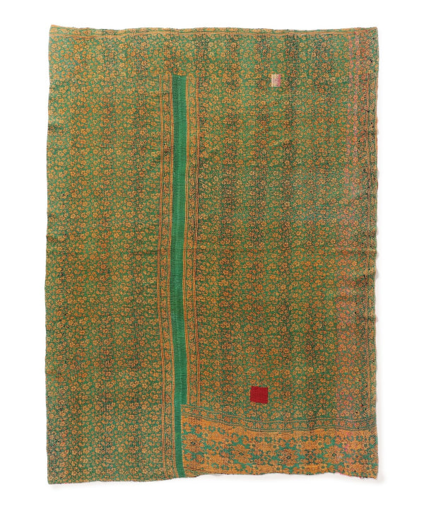 喜多川博嗣 @ B JIRUSHI MARKET / Kantha Rug 3 尺寸：213 x 153 cm