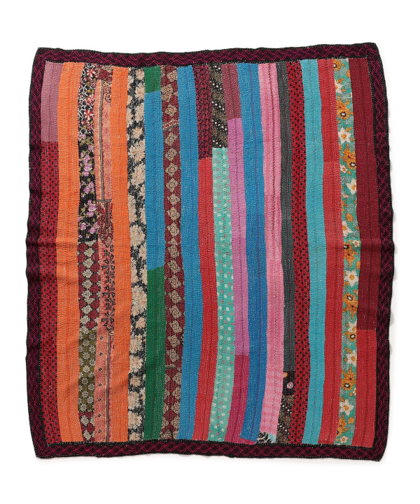 喜多川博嗣 @ B JIRUSHI MARKET / Kantha Rug 3 尺寸：163 x 180 厘米