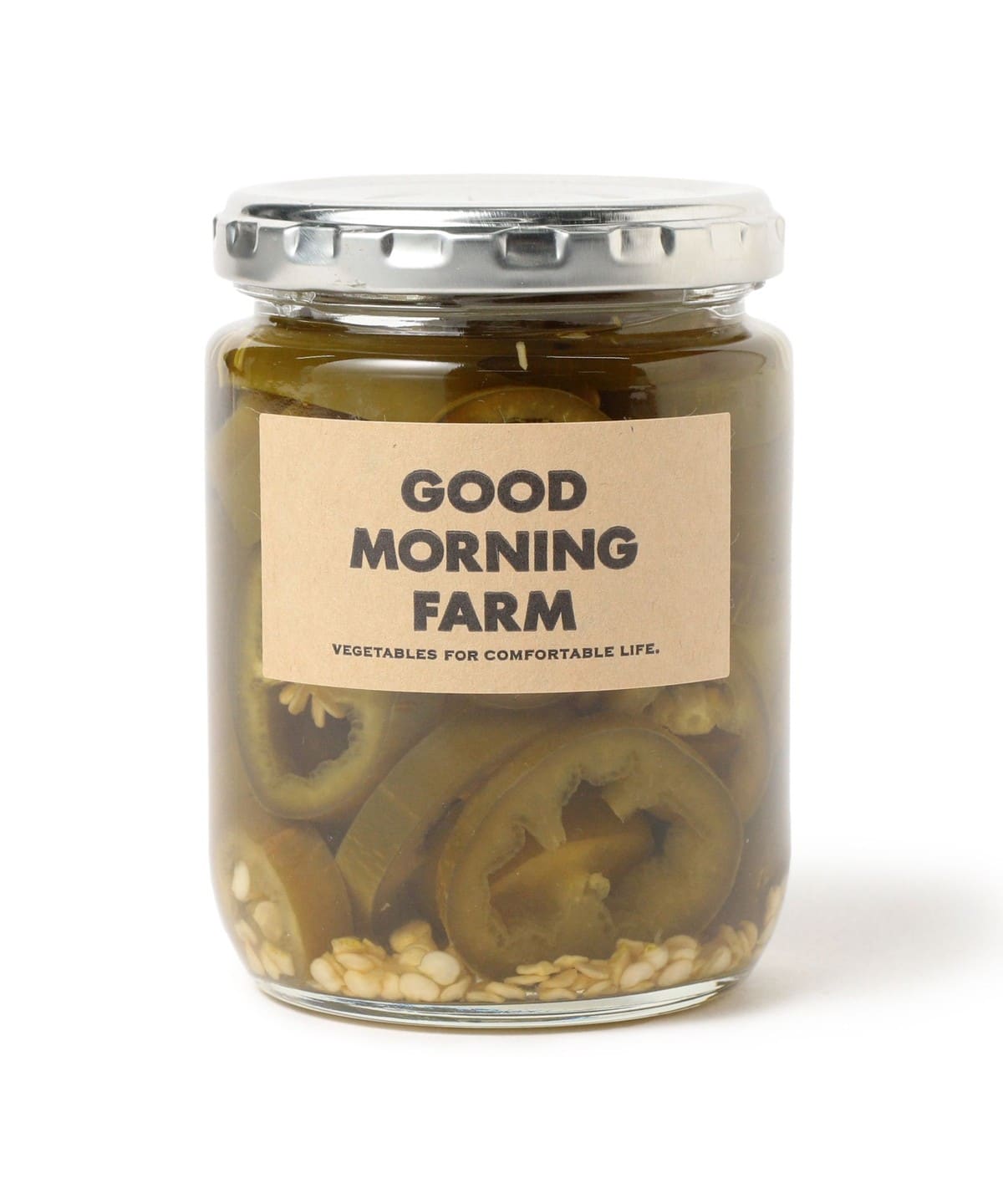 GOOD MORNING FARM / ハラペーニョピクルス(緑) 食器・キッチン・食品 - 230g GOOD MORNING FARM / ハラペーニョピクルス(緑) 食器・キッチン・食品 - 230g