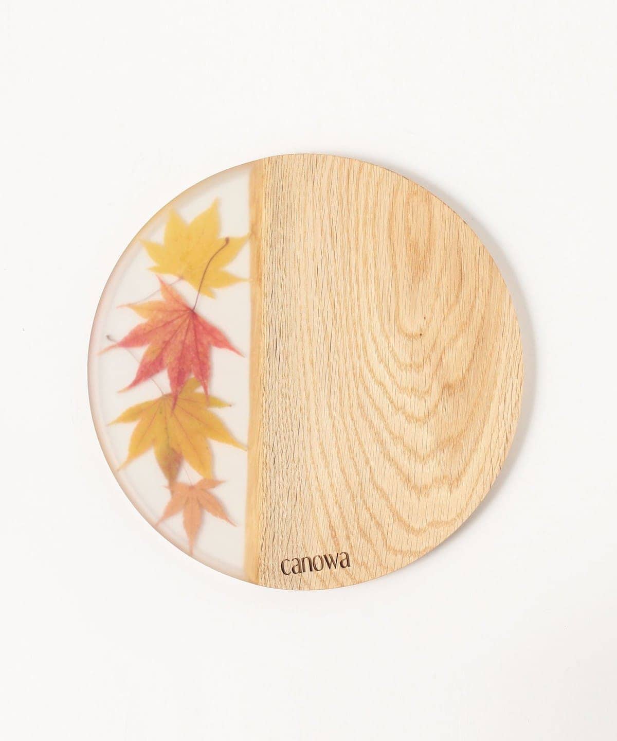 "菊地延@B印MARKET / canowa ウッドxレジン カッティングボード 280 ラウンド "MOMIJI" アウトドア・スポーツ MEN 紅葉 ONE SIZE" "菊地延@B印MARKET / canowa ウッドxレジン カッティングボード 280 ラウンド "MOMIJI" アウトドア・スポーツ MEN 紅葉 ONE SIZE"