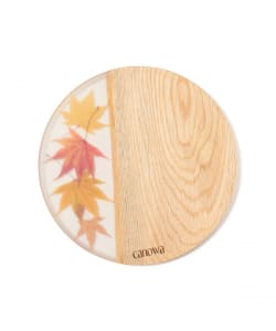 菊地延@B印MARKET / canowa ウッドxレジン カッティングボード 280 ラウンド 