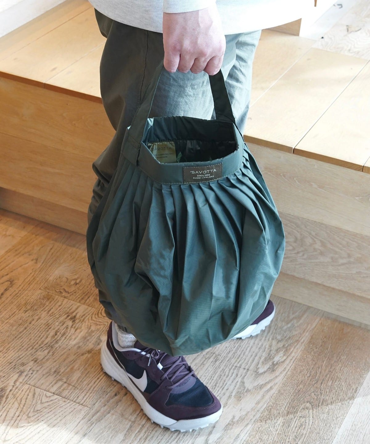 菊地延@B印MARKET / SAVOTTA WATER CARRYING BAG アウトドア・スポーツ MEN オリーブ ONE SIZE