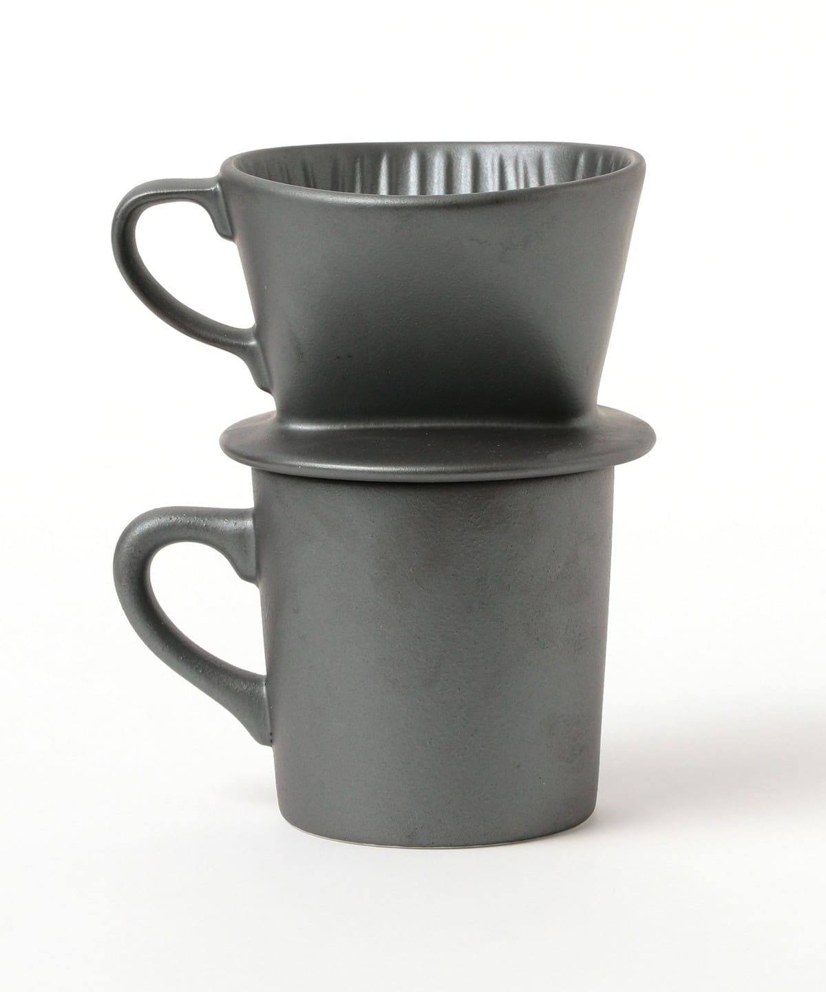 貴重カタチ製作所ドリッパーマイカ三点セット 検)バリエム 美濃焼 陶器 日本製 2〜4人用 （ 185 MI ドリッパー Kalita（カリタ） インビジブルインク 鉢・プランター