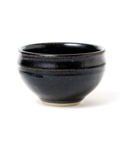土井地博＠B印MARKET / 出西窯 胴紐黒椀（小サイズ）