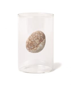 上田志帆＠B印MARKET / atelier MATIC floating stone 石付きグラス M1（M）