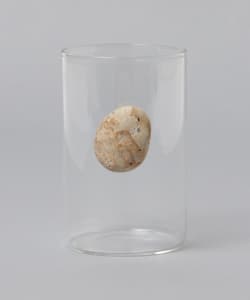 上田志帆@B印MARKET / atelier MATIC floating stone 石付きグラス M1