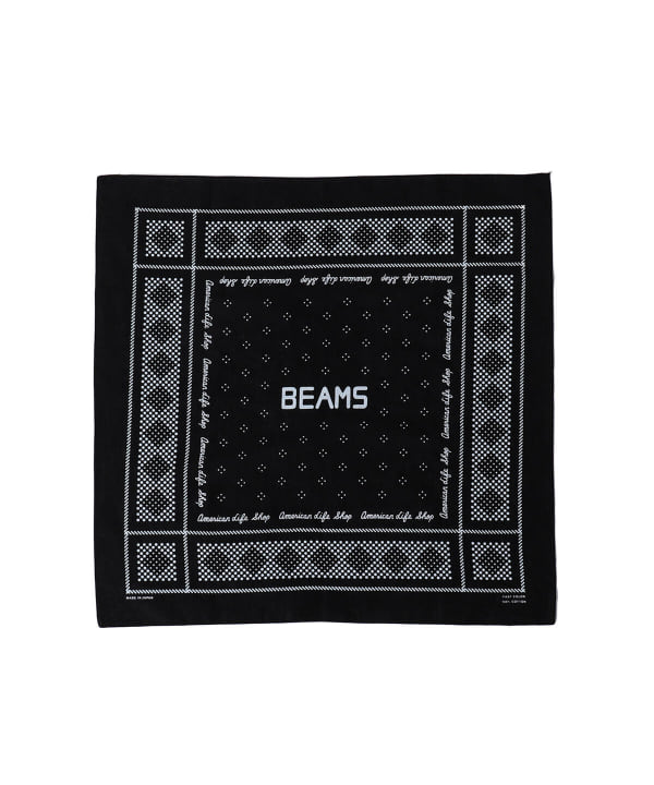 BEAMS（ビームス）BEAMS / 『45th Classic Logo Products』 BANDANA 