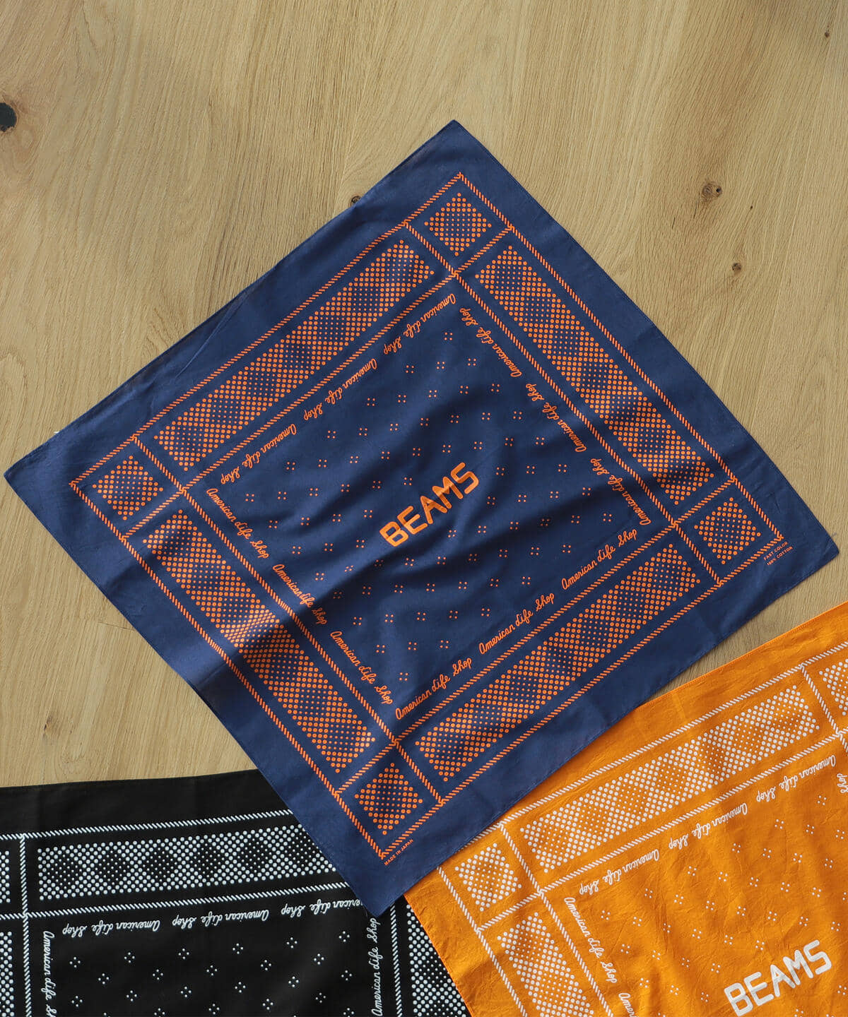 BEAMS（ビームス）BEAMS / 『45th Classic Logo Products』 BANDANA（財布・小物 ハンカチ・バンダナ）通販｜ BEAMS