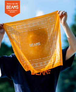 BEAMS / 『45th Classic Logo Products』 BANDANA