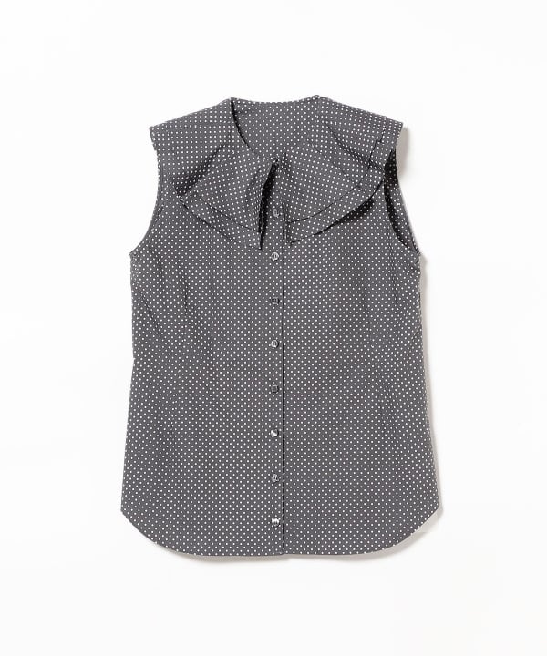 Vermeerist BEAMS（フェルメリスト ビームス）BOW ドット ノースリーブ