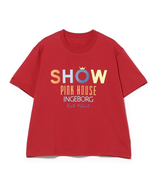 【別注】PINK HOUSE × Vermeerist BEAMS / ロゴ Tシャツ