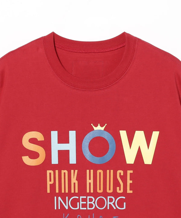 【別注】PINK HOUSE × Vermeerist BEAMS / ロゴ Tシャツ