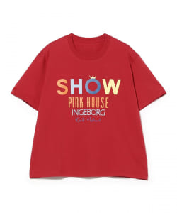 【別注】PINK HOUSE × Vermeerist BEAMS / ロゴ Tシャツ