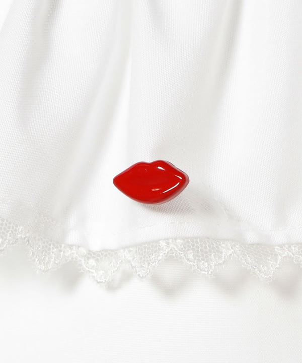 vermeerist beams フリルブラウス Vermeerist BEAMS（フェルメリスト ビームス）レース ブラウス