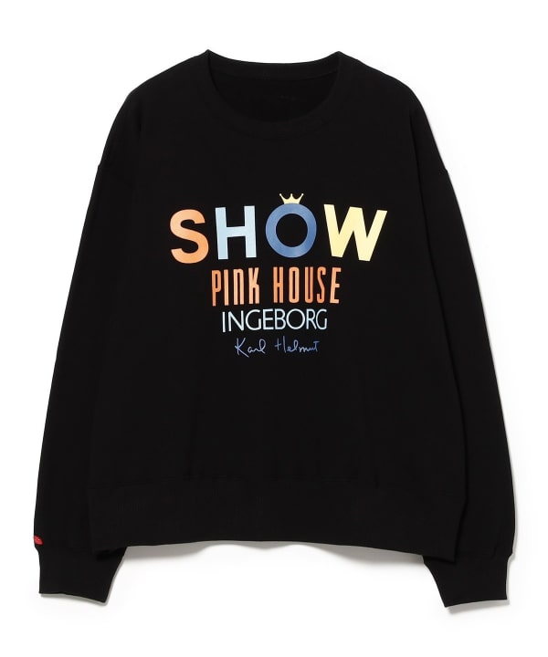 【別注】PINK HOUSE × Vermeerist BEAMS / ロゴ スウェット