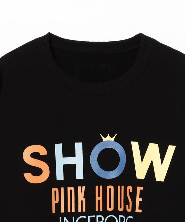 【別注】PINK HOUSE × Vermeerist BEAMS / ロゴ スウェット
