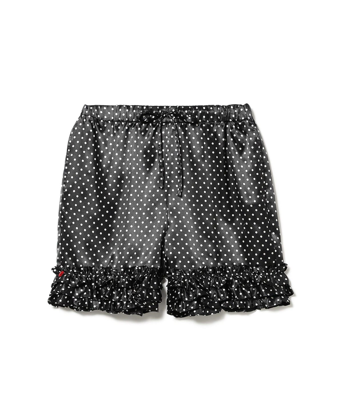 DOT フリル ショートパンツ パンツ WOMEN BLACK ONE SIZE DOT フリル ショートパンツ パンツ WOMEN BLACK ONE SIZE