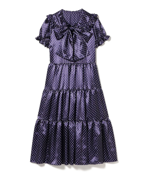 Vermeerist BEAMS（フェルメリスト ビームス）ワンピース Vermeerist BEAMS（フェルメリスト ビームス）ティアード ドレス