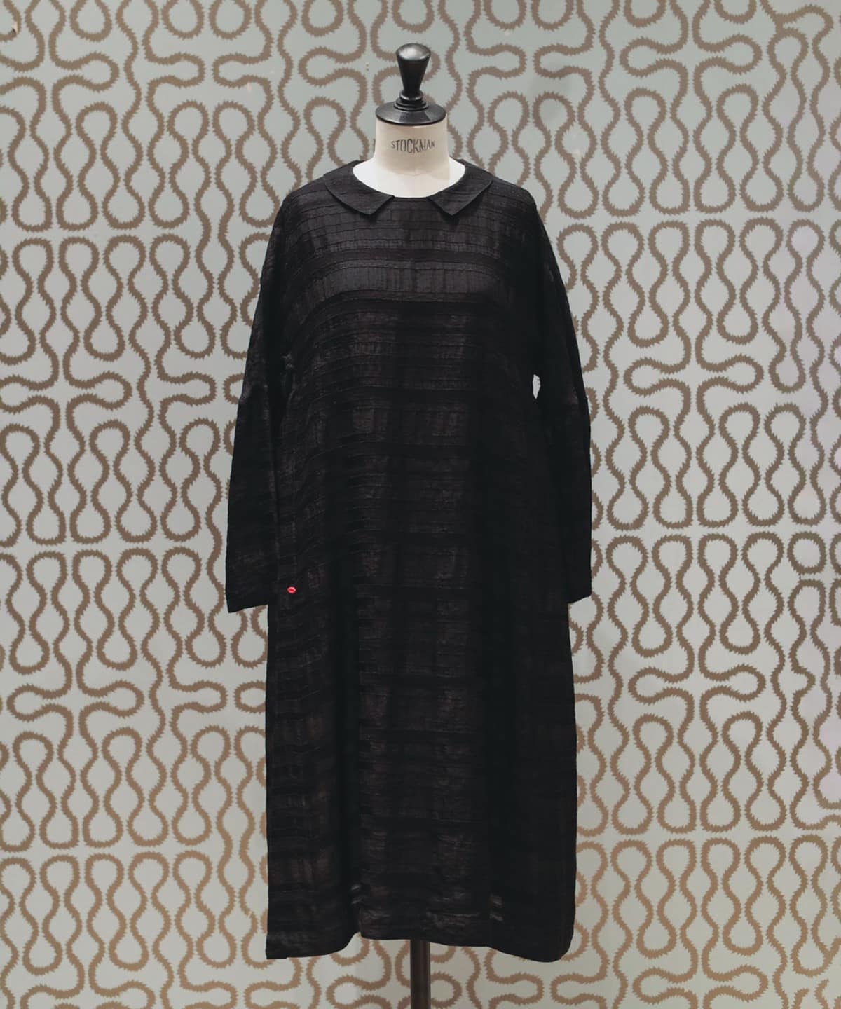 Vermeerist BEAMS Side Gathered Dress (One-piece Vermeerist BEAMS