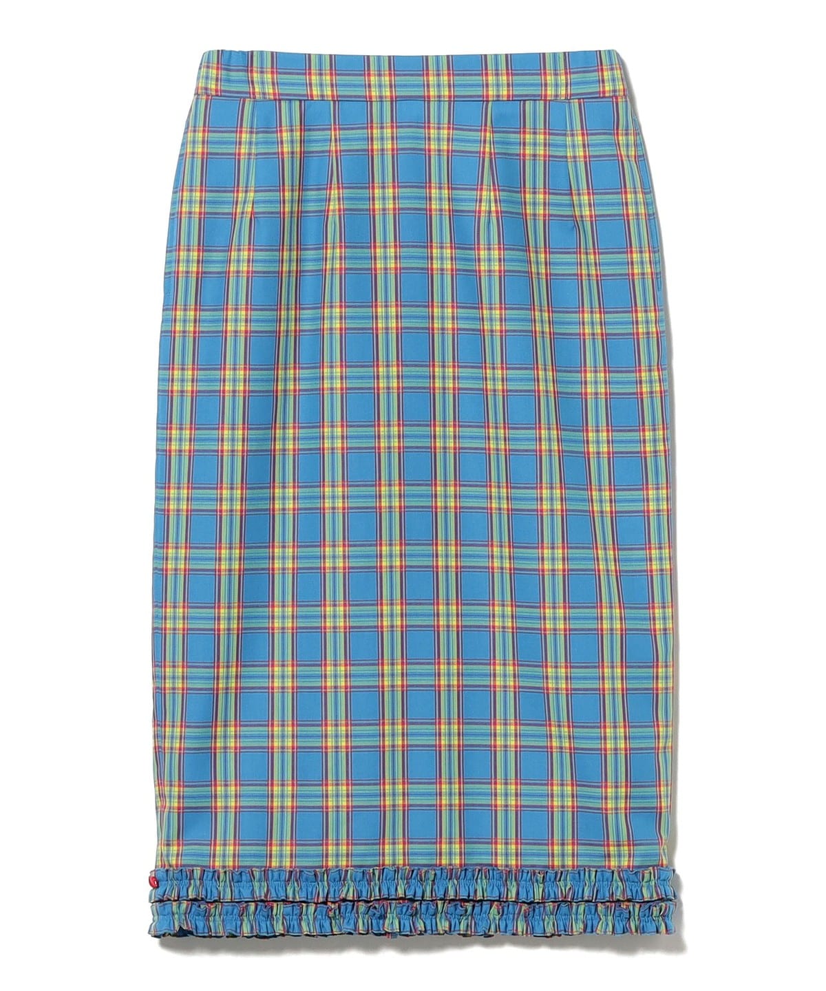 CHECK フリルスカート スカート WOMEN BLUE M CHECK フリルスカート スカート WOMEN BLUE M