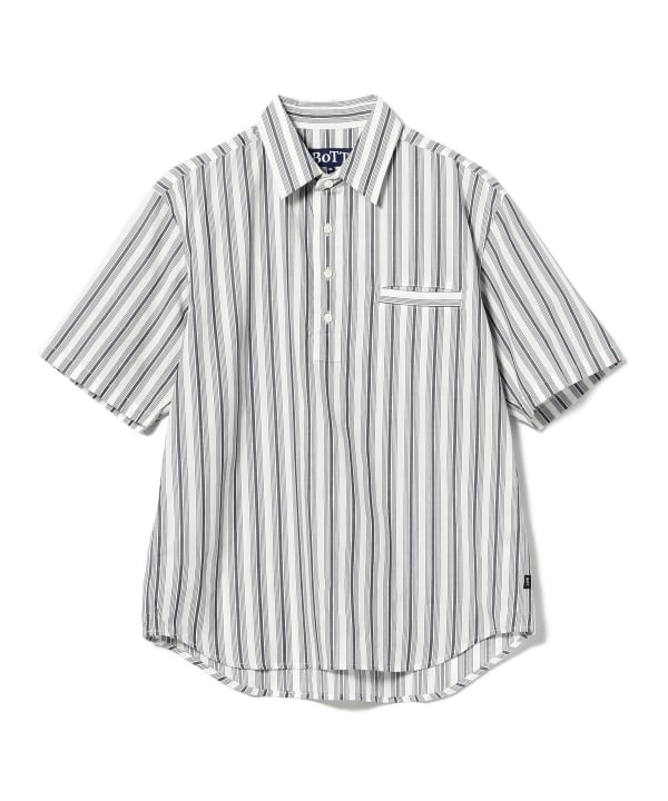 BEAMS T（ビームスT）【アウトレット】BoTT / Stripe Shirt（シャツ