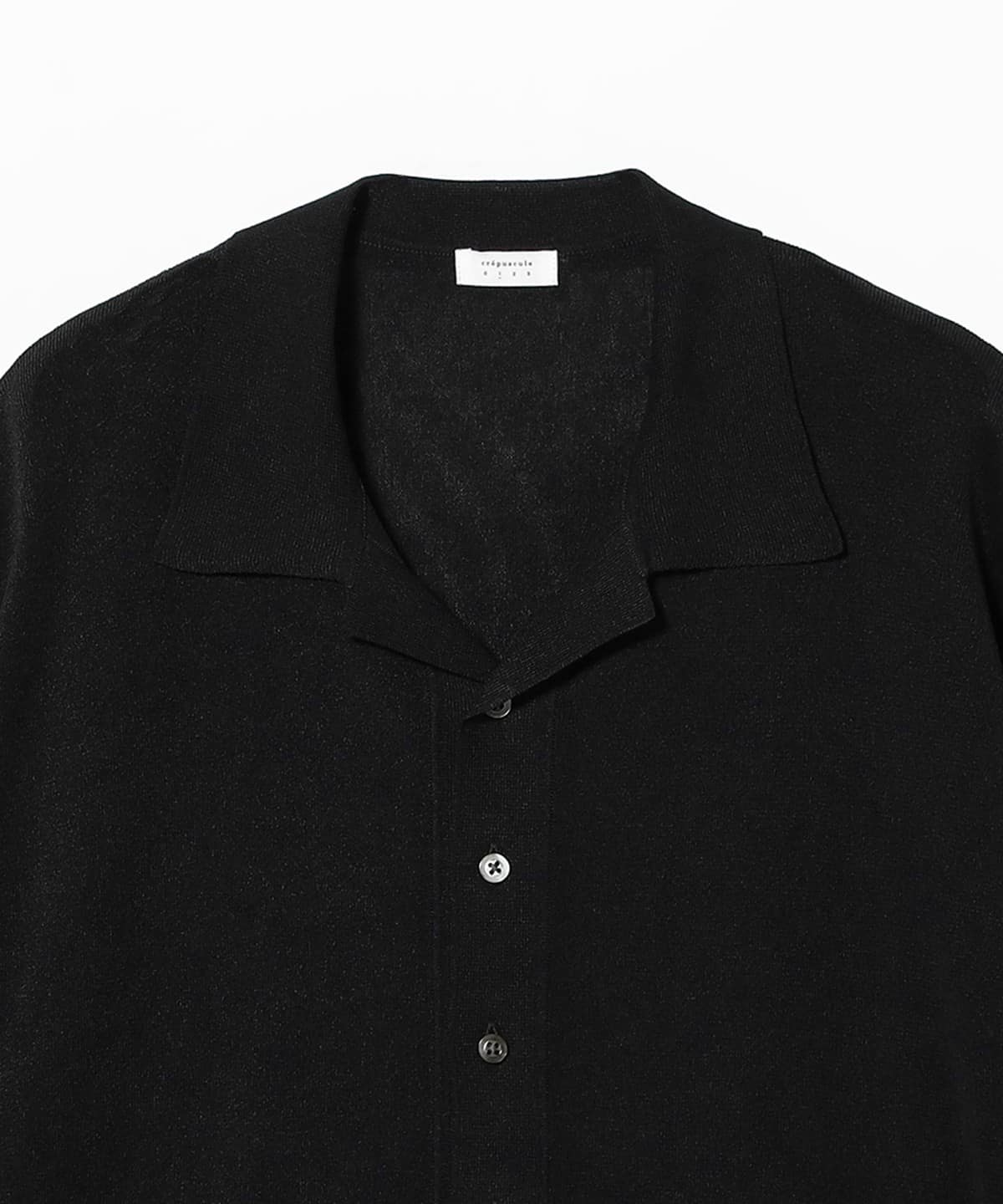 BEAMS T（ビームスT）crepuscule / Washi Open Collar S/S Shirt