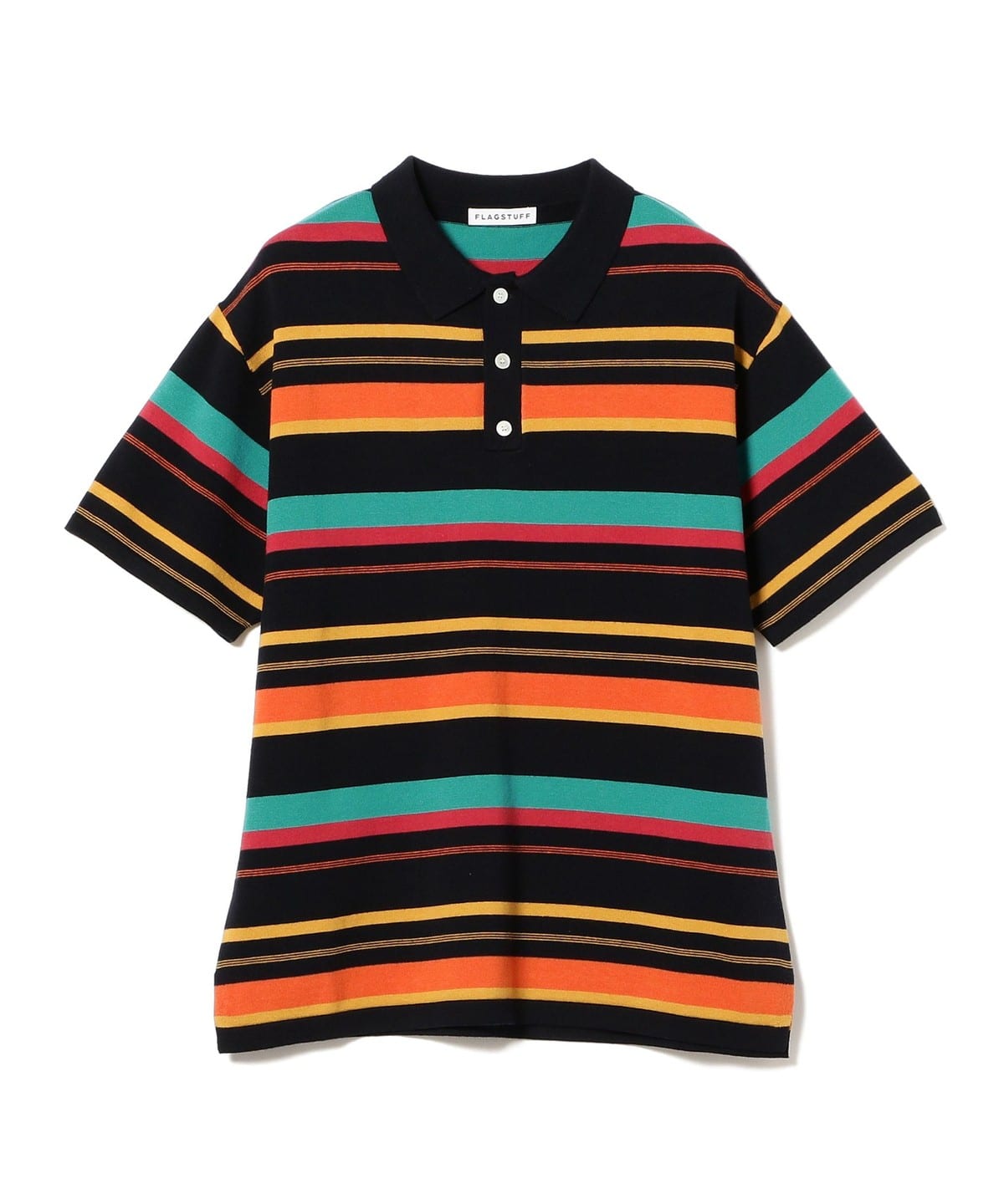 BEAMS T（ビームスT）【アウトレット】F-LAGSTUF-F / BORDER KNIT POLO