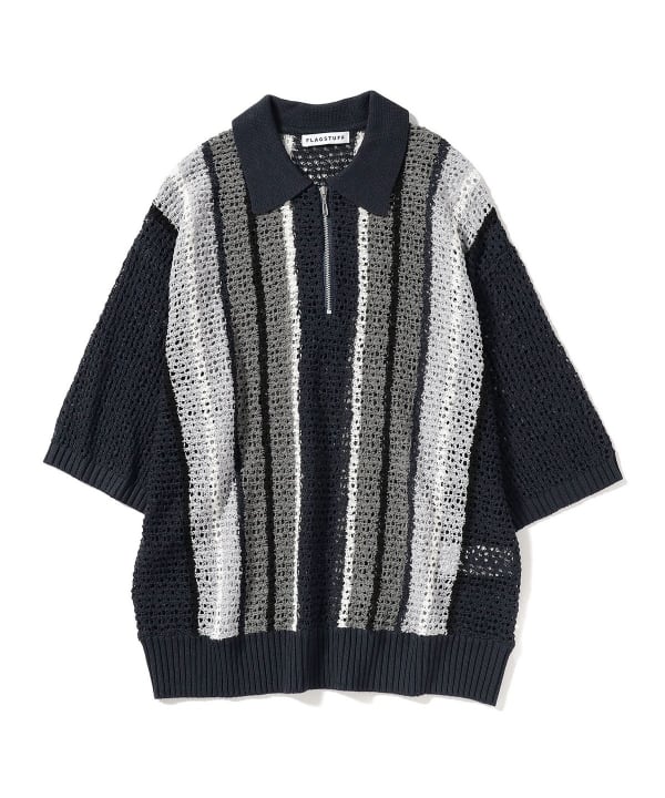 BEAMS T（ビームスT）F-LAGSTUF-F STRIPE S/S H/Z SUMMER SWEATER（シャツ・ブラウス  ポロシャツ）通販｜BEAMS