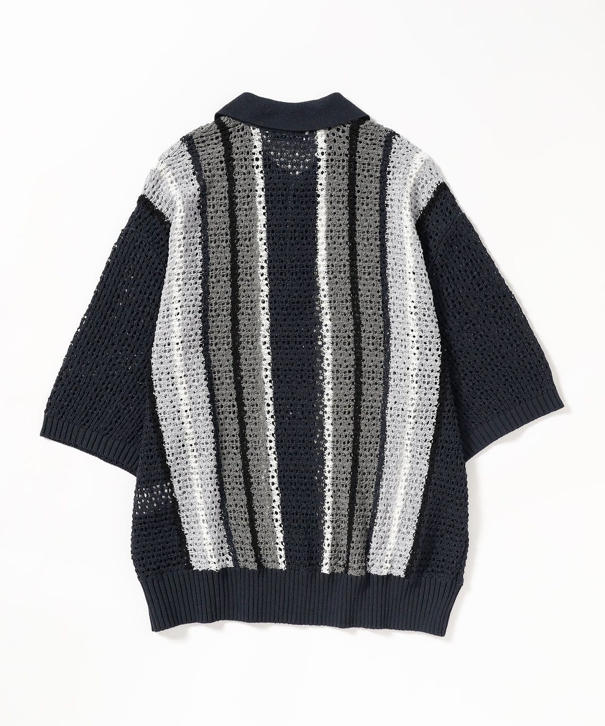 BEAMS T（ビームスT）F-LAGSTUF-F / STRIPE S/S H/Z SUMMER SWEATER