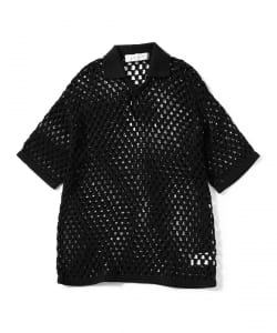 ▲BAL / CHECKERED LOOSE GAUGE SKIPPER POLO