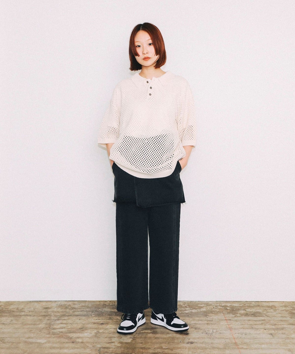 BEAMS T（ビームスT）crepuscule × BEAMS T / Knit Polo（シャツ・ブラウス ポロシャツ）通販｜BEAMS