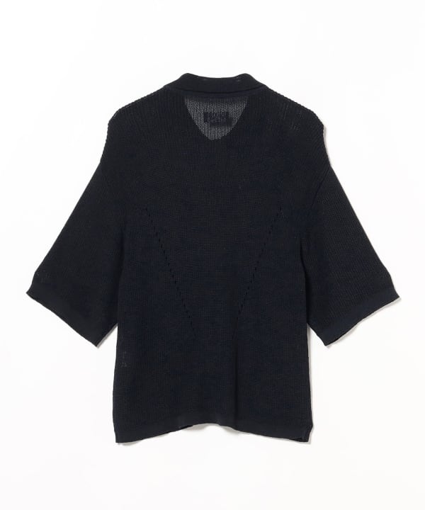 新品　FAKE AS FLOWERS FAF ポロシャツ　ポロニット　Lサイズ BEAMS T（ビームスT）FAF(Fake As Flowers) / Knit Polo（シャツ