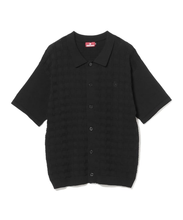 HELLRAZOR (ヘルレイザー) DENIM ZIP SHIRT Black | SPOO