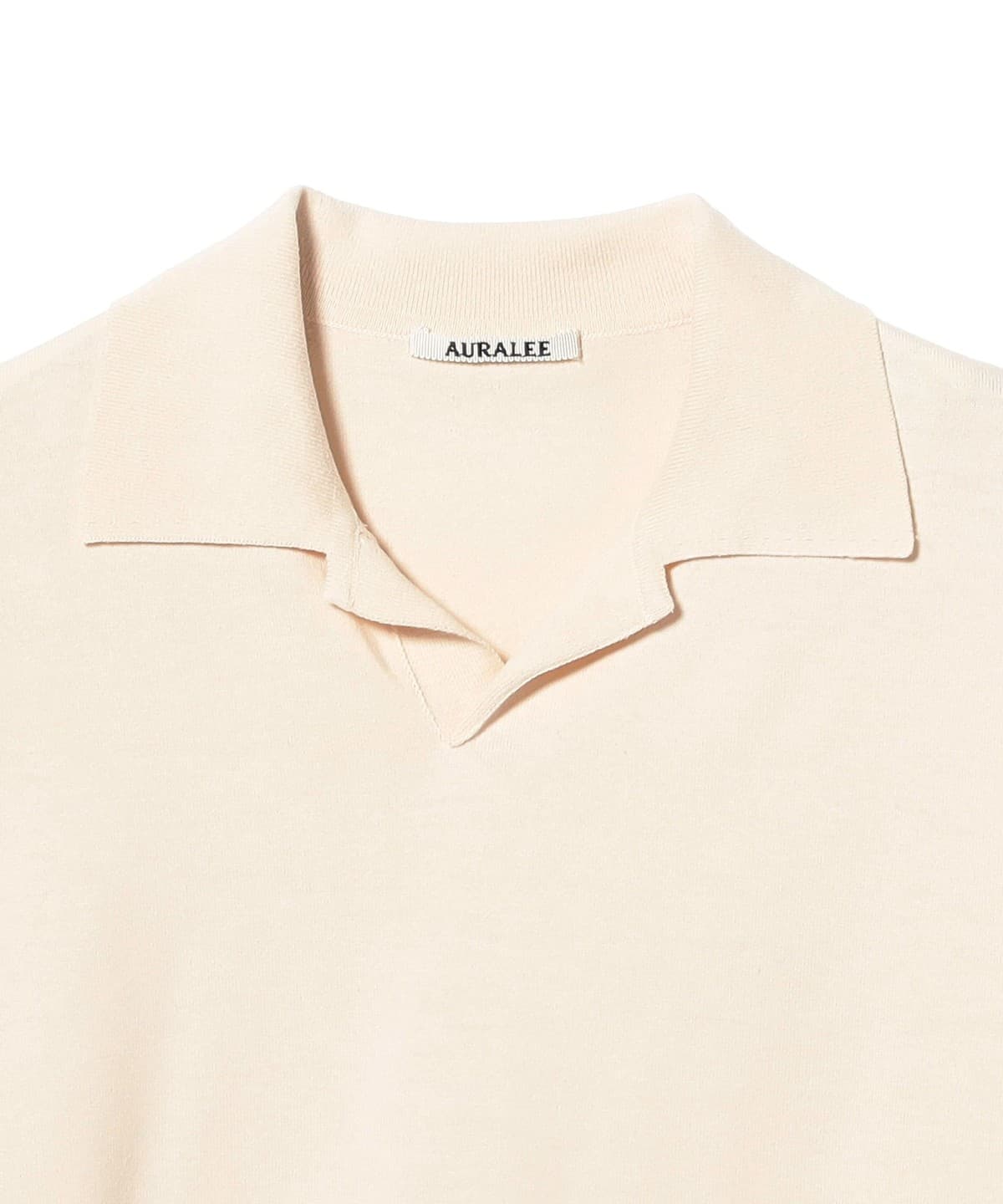 BEAMS T（ビームスT）AURALEE / HIGH GAUGE TUSSAH SILK KNIT SKIPPER