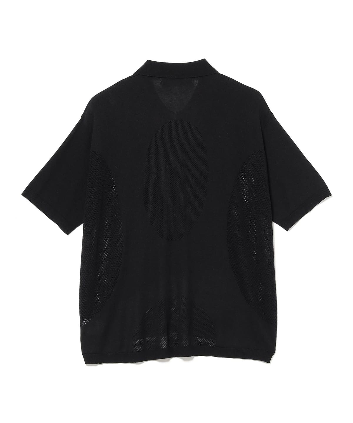 BEAMS T（ビームスT）BAL / VENTILATION MESH KNIT ZIP POLO SS