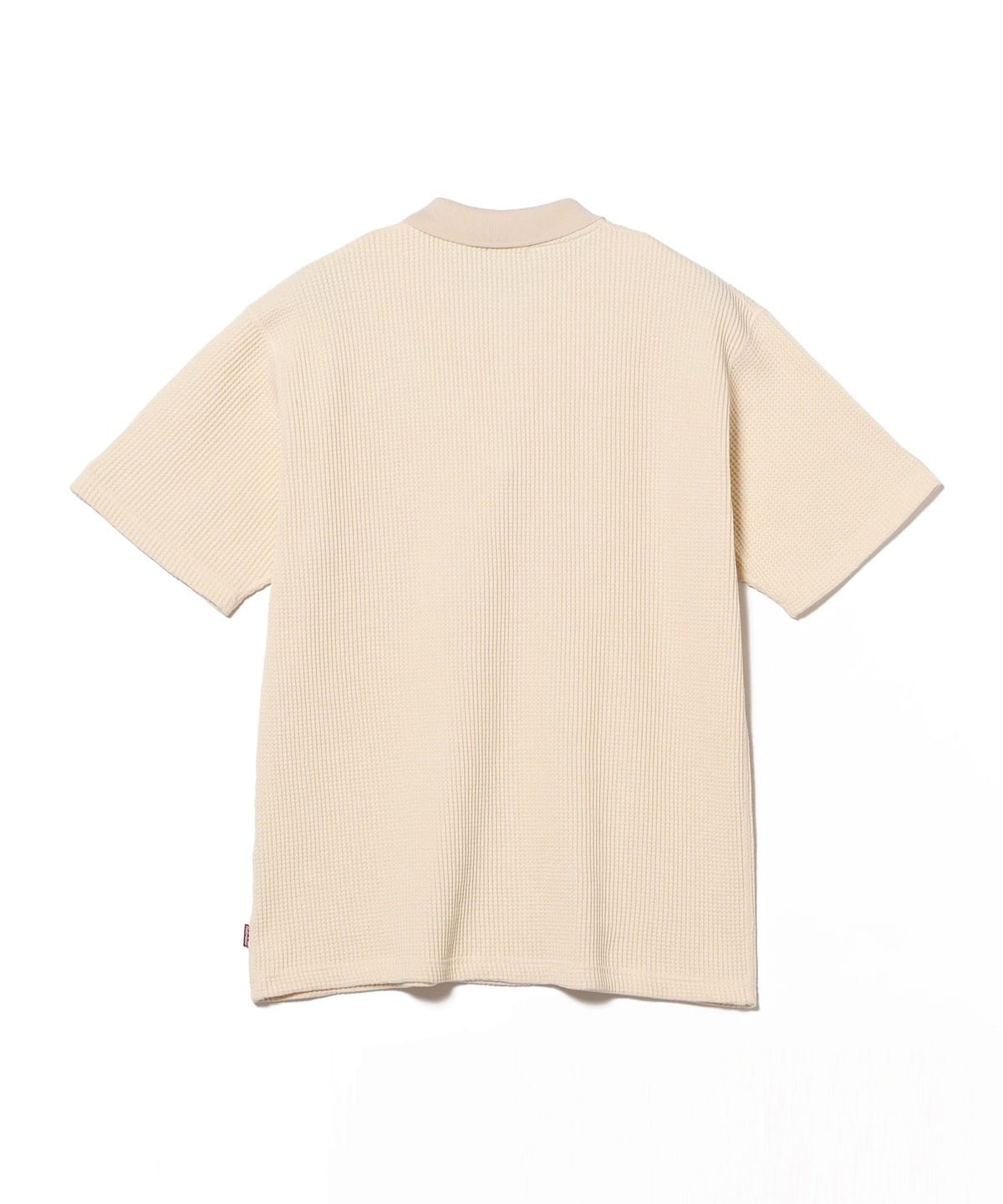BEAMS T（ビームスT）HELLRAZOR / SCRIPT LOGO WAFFLE POLO SHIRT