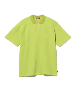 HELLRAZOR / SCRIPT LOGO WAFFLE POLO SHIRT