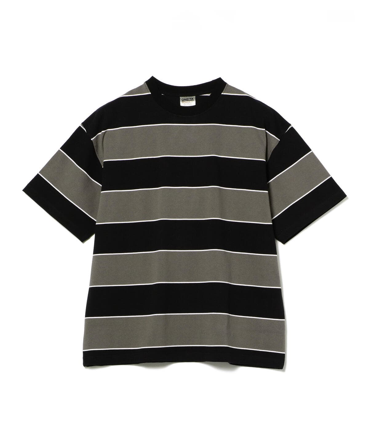 BEAMS [BEAMS] ONEITA / Special order Border Crew Neck Tee (T-shirt